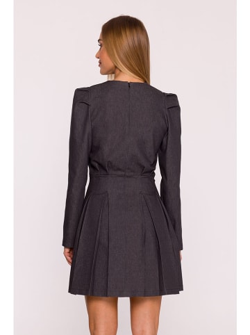Kleid in Anthrazit