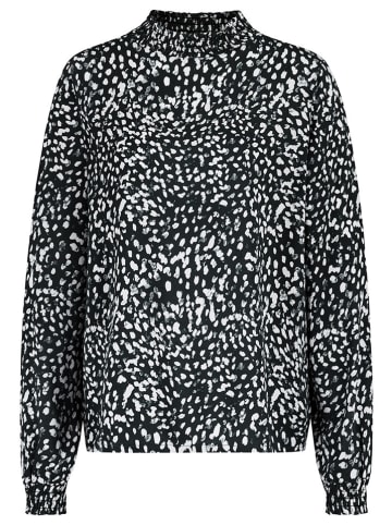 Blouse zwart/wit