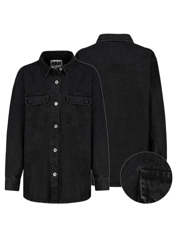 Spijkerblouse zwart