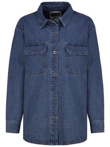 Spijkerblouse donkerblauw