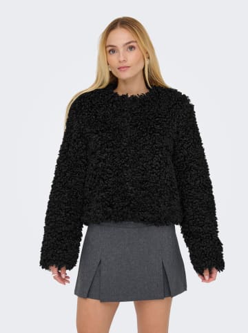 Kunstpelzjacke "NEO"  in Schwarz