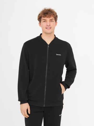 Sweatvest "Prato" zwart