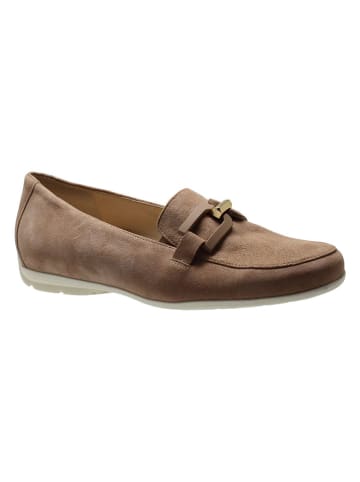 Leder-Mokassins "Pescara" in Braun