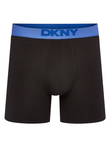 3er-Set: Boxershorts in Schwarz/ Blau
