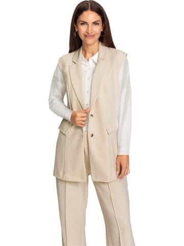 Weste in Beige