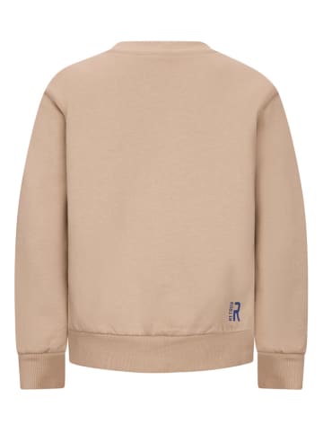 Sweatshirt "Borya" in Hellbraun