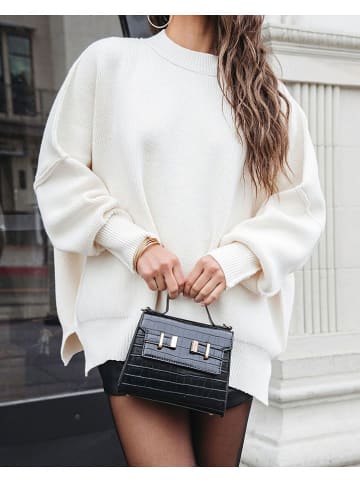 Sweter w kolorze kremowym