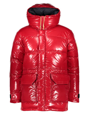 Daunenjacke in Rot