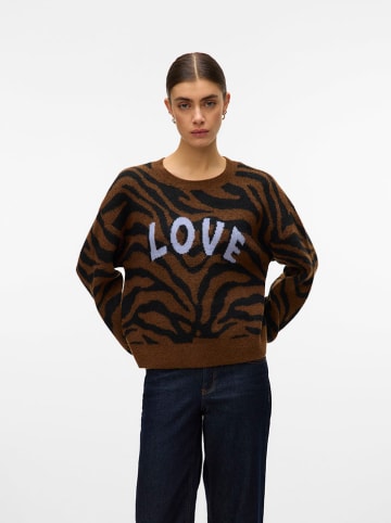 Sweter w kolorze jasnobrązowym