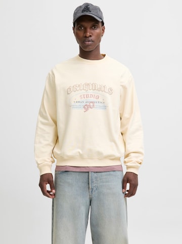 Sweatshirt in Creme