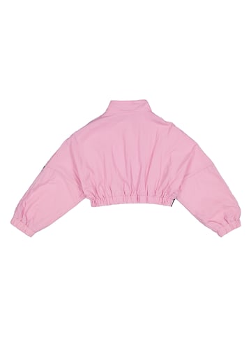 Übergangsjacke in Rosa/ Schwarz
