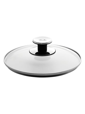 Szklana pokrywka w kolorze srebrnym - Ø 30 cm