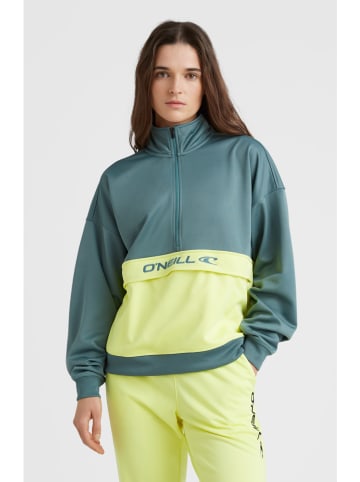 Fleecepullover "Rutile" in Grün