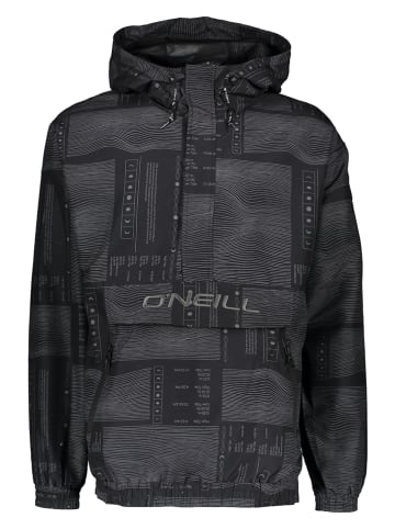 Übergangsjacke in Grau/ Schwarz