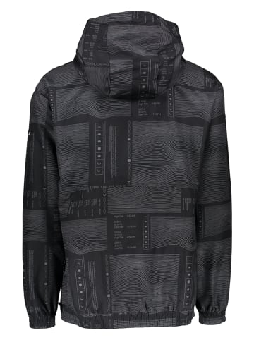 Übergangsjacke in Grau/ Schwarz