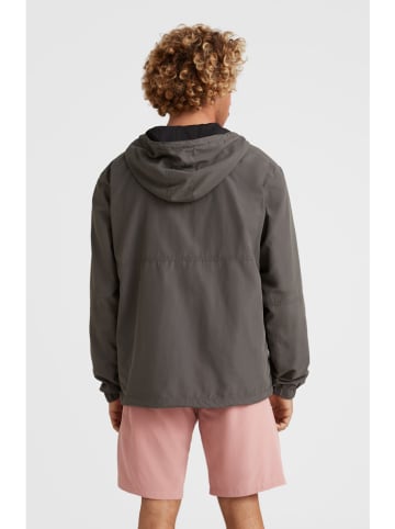 Übergangsjacke in Beige/ Grau