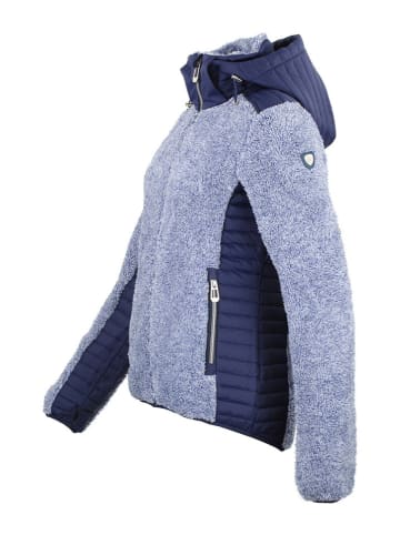 Fleece vest "Amarant" blauw