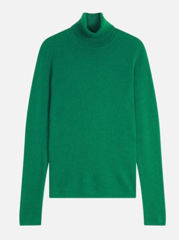 Kaschmir-Rollkragenpullover "Ava" in Grün
