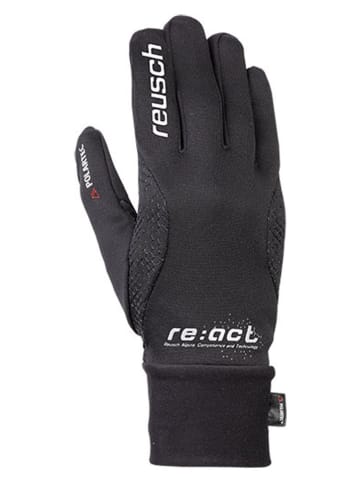 Funktionsfingerhandschuhe "Lhasa TOUCH-TEC" in Schwarz/ Silber