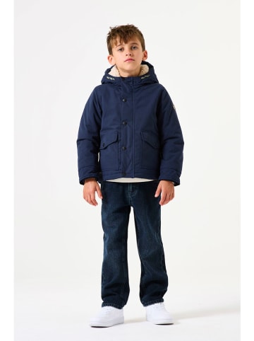 Parka w kolorze granatowym