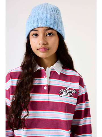 Czapka beanie w kolorze błękitnym