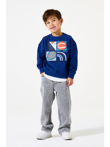 Sweatshirt in Blau