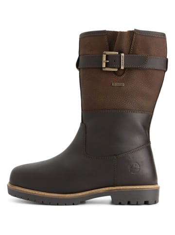 Leder-Boots "Landvik" in Braun