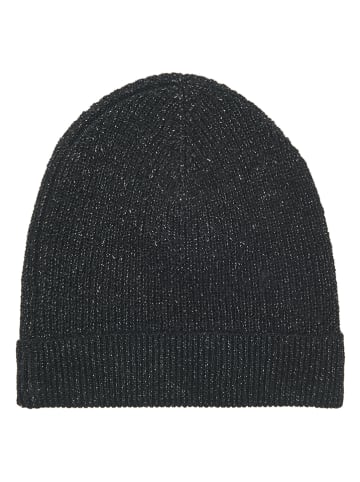 Mütze in Schwarz/ Silber