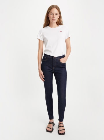 Spijkerbroek - skinny fit - donkerblauw