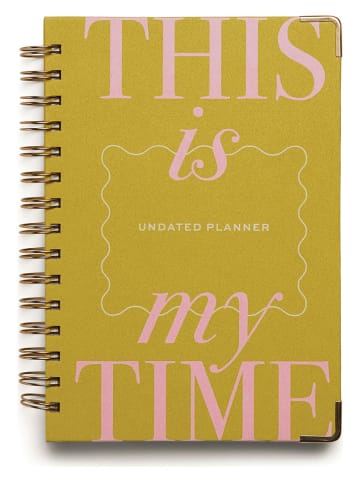 Planner "My Time" kaki - (L)21 x (B)16 cm