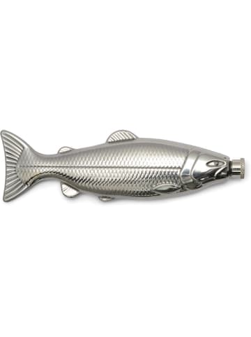 Flachmann "Fish" in Silber - 130 ml