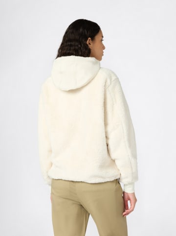 Fleecejacke in Creme