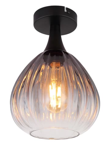 Deckenleuchte ''Olsen'' in Schwarz - (H)27,5 x Ø 20 cm