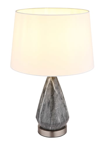 Tischleuchte ''Kisa'' in Grau - (H)54 x Ø 35 cm