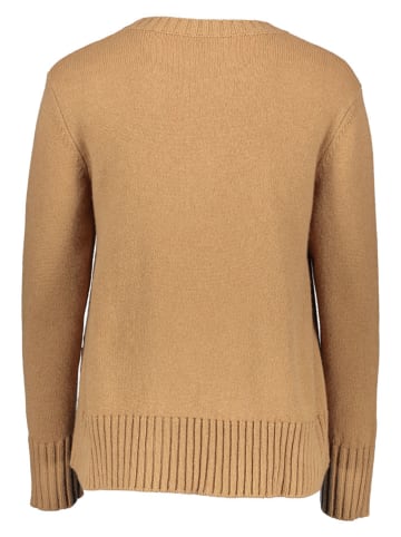 Wollpullover in Camel