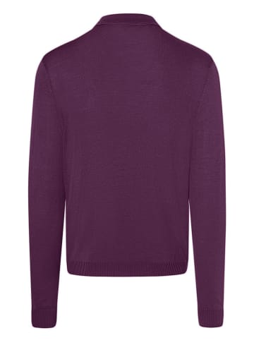 Wollpullover in Pflaume