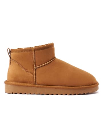 Enkelboots "Rita" lichtbruin