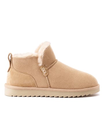 Enkelboots "Mia" beige