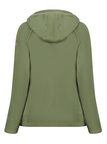 Fleece jas "Tugoodeak" kaki