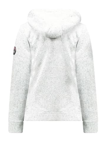 Fleece jas "Talerteak" wit