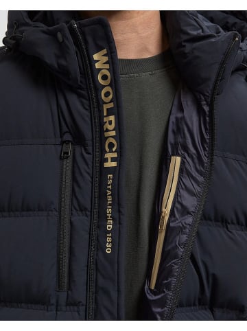 Donsjas donkerblauw