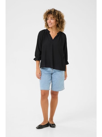 Bluse in Schwarz