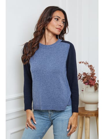 Pullover "Kaleis" in Blau/ Dunkelblau