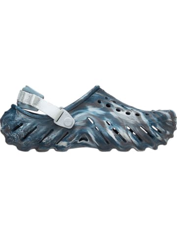 Crocs "Echo Marbled" in Blau/ Grau