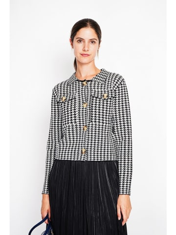 Blazer in Schwarz/ Weiß