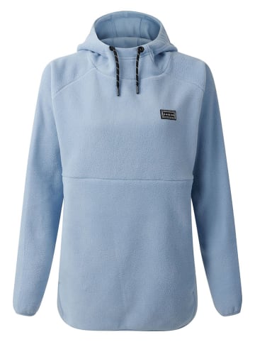 Fleece hoodie "Snowburst" lichtblauw