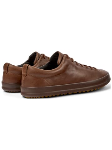 Leren sneakers bruin