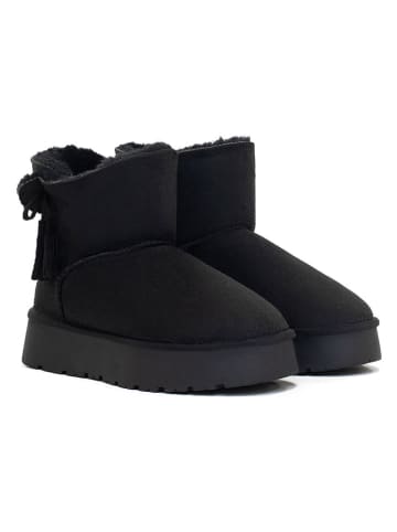 Winterboots "Curry" zwart