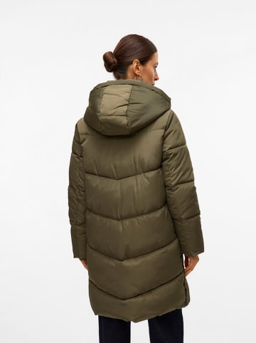 Płaszcz zimowy "VMHALSEY" w kolorze khaki