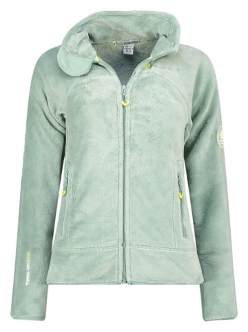 Fleece vest "Udilas" mintgroen